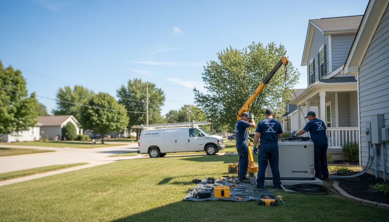 Generator Installation in Vermillion, KS near me